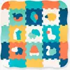 Image de Tapis dalles bords et coins multicolore