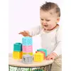 Image de Set de 9 cubes emboitables - multicolore