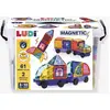 Image de Jeu de construction magnétique véhicules multicolore