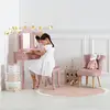 Image de Coiffeuse Et Tabouret Enfant - Sissi Rose Antique