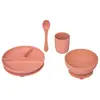 Image de Set Repas Enfant Rose