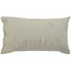 Image de Coussin Rectangulaire Gaze De Coton - Lili Vert
