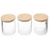 Image de Set De 3 Bocaux Verre 350ml