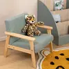 Image de Fauteuil Enfant En Bouclette - Basile Vert Céladon