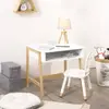 Image de Bureau Enfant 1 Casier - Isia Blanc