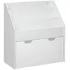 Image de Bibliothèque Avec Bac De Rangement - Douceur Blanc