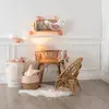 Image de Étagère Murale En Rotin - Colette Beige Moyen