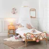Image de Table De Chevet Enfant En Rotin - Colette Beige
