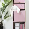 Image de Bac De Rangement Enfant - Etoile Rose