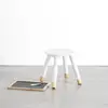 Image de Tabouret Enfant En Bois - Douceur Blanc