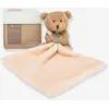 Image de Doudou mouchoir - 10 cm - Boite fleur - DOUDOU ET COMPAGNIE ours marron