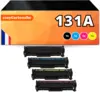 Image de Pack de 4 toners compatible HP 131A (BK+C+M+Y)