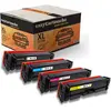 Image de Pack de 4 toners compatible CANON 731 (BK+C+M+Y)