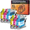 Image de Pack 6 cartouches compatibles BROTHER LC225XL