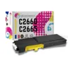 Image de Toner compatible Dell C2660DN/C2665DNF jaune - remplace 593-BBBR