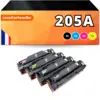 Image de Pack de 4 Toners compatibles HP 205A