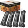 Image de Pack de 4 Toners compatibles HP 85A noir