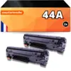 Image de Pack de 2 Toners compatibles HP 44A noir