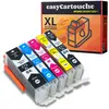 Image de Pack 5 cartouches compatibles CANON PGI-570XL/CLI-571XL
