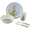 Image de Set Repas Enfant Pierre Lapin 5 Pièces Multicolore