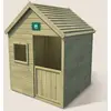 Image de Maisonnette En Bois Traité Pour Enfant Marina Marron