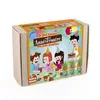 Image de Coffret Diy - Je Fabrique Mes Pots Monstres Marron