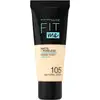 Image de Maybelline Fond de teint liquide matifiant - Fit Me Matte & Poreless - 105 Ivoire naturel
