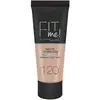 Image de Maybelline Fond de teint liquide matifiant - Fit Me Matte & Poreless - 120 Classic Ivory