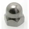 Image de TOPCAR - 100 écrous BORGNES inox A2 diamètre 5 - 1587-5