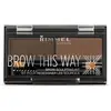 Image de Rimmel Brow This Way Eyebrow Kit (Various Shade) - 003 Dark Brown