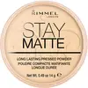 Image de Poudre compacte Stay Matte de Rimmel - Transparente