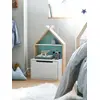 Image de Chevet enfant fond réversible bleu ou rose LIGNE TIPILI blanc