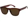Image de Lunettes de soleil polarisées Quiksilver Tagger Marron TU EQYEY03183-TND0