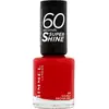 Image de Vernis à ongles 60 Seconds Super Shine Rimmel 8 ml (disponible en plusieurs teintes) - Double Decker Red