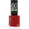 Image de Vernis à ongles 60 Seconds Super Shine Rimmel 8 ml (disponible en plusieurs teintes) - Rapid Ruby