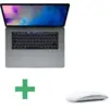 Image de Macbook Pro Core i7 (2018) 15.4', 2.6 Ghz 512 Go 16 Go AMD Radeon Pro 560X, Gris sidéral - AZERTY + Magic Mouse 2 Blanche - Excellent état en occasion ou reconditionné