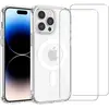 Image de Coque iPhone 14 Pro Max et 2 écrans de protection - TPU - Transparent en occasion ou reconditionné