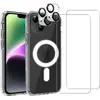 Image de Coque iPhone 14 et 2 écrans de protection - TPU - Transparente en occasion ou reconditionné