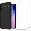 Image de Coque Google Pixel 7 Pro et 2 écrans de protection - Silicone - Noir en occasion ou reconditionné