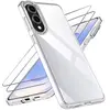 Image de Coque Galaxy S25 Edge et 2 écrans de protection - TPU - Transparent en occasion ou reconditionné