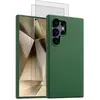 Image de Coque Galaxy S24 ultra et 2 écrans de protection - Silicone - Vert en occasion ou reconditionné