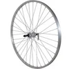 Image de Roue de vélo VTC arrière aluminium moyeu Velox Rl 7-6V. Argenté 700x35 mm 6084