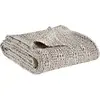 Image de Plaid Vivaraise Stonewashed Maia Gris 140x200 cm 1307479000