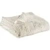 Image de Jeté de lit coton stonewashed Vivaraise Tana Blanc 240x260 cm 1307486000