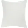 Image de Taie d'oreiller coton stonewashed Vivaraise Zeff Blanc 65x65 cm 1308002000