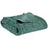 Image de Jeté de lit coton stonewashed Vivaraise Tana Vert 260x260 cm 1308527000