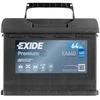 Image de EXIDE EA640 Batterie de démarrage Capcité de la batterie [Ah]: 64Ah, Volt: 12V, Courant d'essai à froid, EN: 640A