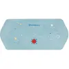 Image de Tapis De Bain Xxl Avec Témoin De Température Bleu