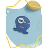 Image de Thermomètre de bain et d'ambiance Poulpe bleu