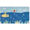 Image de Tapis De Bain Témoin De Température Bleu